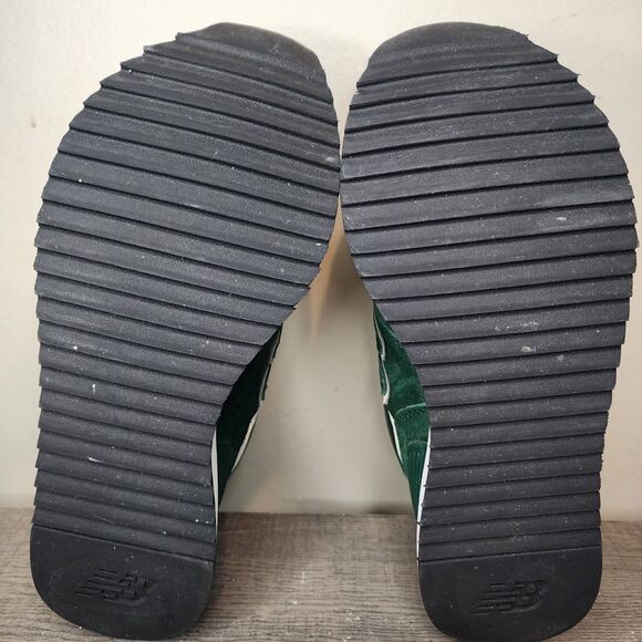 New Balance 574 Plus Shoes Platform Sneakers Acidic Green Suede Womens 7.5 - Picture 12 of 14